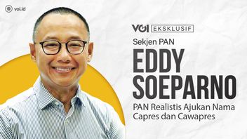 VIDEO: Exclusive, Secretary General of PAN Eddy Soeparno Optimistic In Facing 2024 Election, Target of 60 to 65 DPR RI Seats