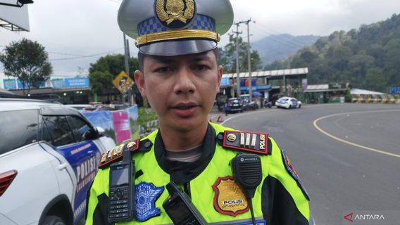 Police: The Peak Of Backflow On The Peak Route To Jakarta Has Passed