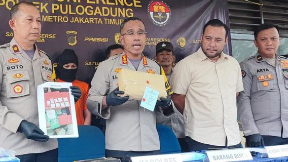 Pengedar Narkoba di Matraman Ditangkap di Dalam Kos-kosan Kayumanis, 1,7 Kg Sabu Diamankan