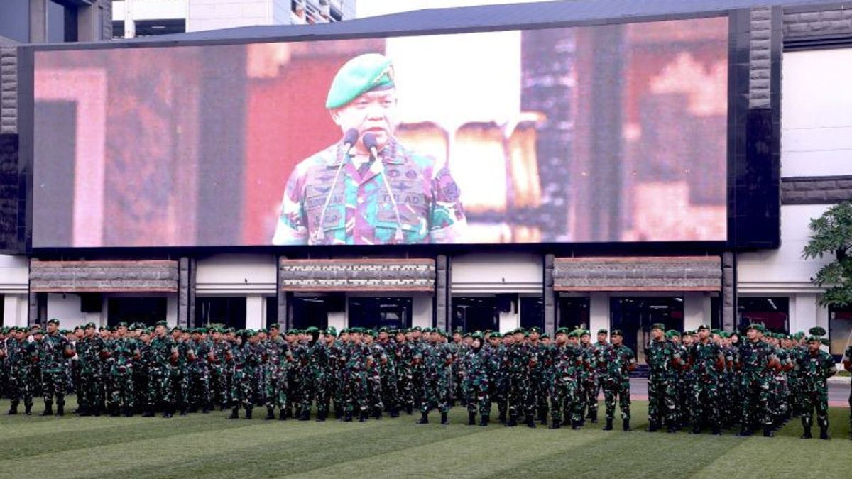 Army Chief Of Staff Reminds Soldiers Not To Be Easily Instigated By Issues That Can Lose The TNI