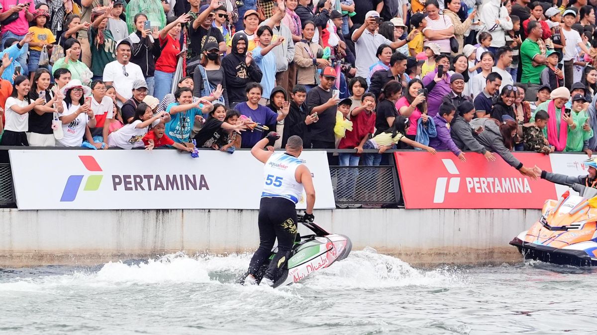 بلغ دوران الأموال في بطولة العالم Aquabike Jetski لعام 2024 1.8 تريليون روبية إندونيسية