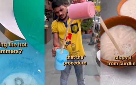 Viral Susu Campur Cola, Minuman Kaki Lima Terkenal di India