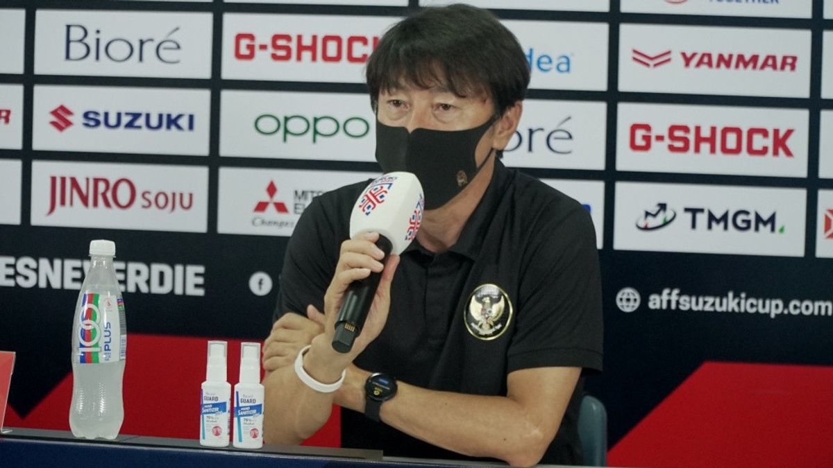 Indonesia Ditahan Imbang Singapura, Shin Tae-yong: Hasil Ini Tidak Memuaskan