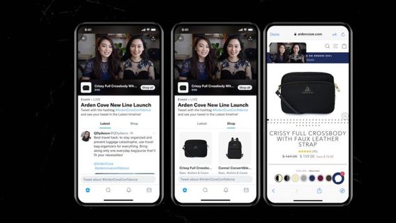 Twitter Uji Fitur <i>Live Shopping</i> untuk Permudah Pengguna  dalam Berbelanja