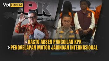 VOI Today: Hasto Kristiyanto Absent From KPK Calls, Bareskrim Unloads Bike Embezzlement