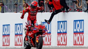 Menang di MotoGP Jerman 2025, Marquez Selebrasi Pacu Jalur