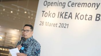 After It Was Inaugurated, Ridwan Kamil Poked IKEA: I Entrusted West Java MSMEs, Please Prioritize