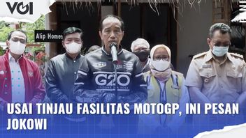 VIDÉO: C’est Ce Que Le Président Jokowi A Déclaré Après Avoir Examiné Les Installations De Mandalika MotoGP