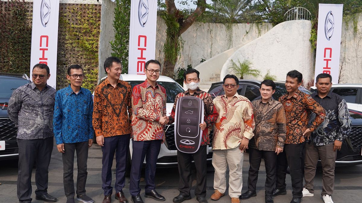 Chery Strengthens Purnajual Services By Presenting Service Cars