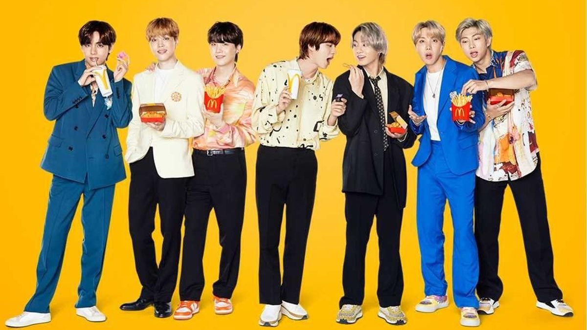 انظر ماكدونالدز التسويق العمل من خلال وجبة BTS