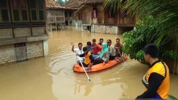 BPBD OKU Sumselが住民に洪水災害に注意するよう呼びかける