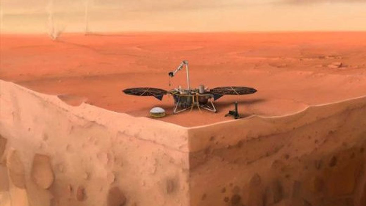 عمر مركبة الهبوط InSight التابعة لناسا يعتمد الآن على الطقس على المريخ