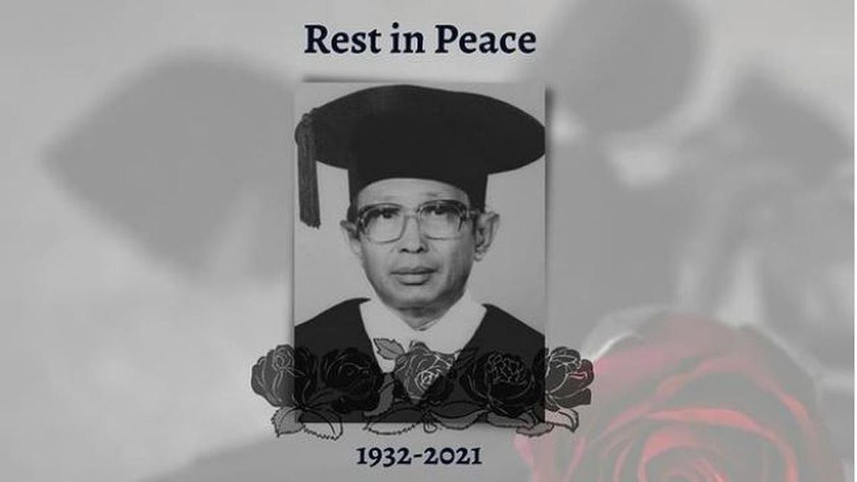 ILCによく登場するインドネシアの法律専門家、JEサヘタピー教授が今朝亡くなりました。