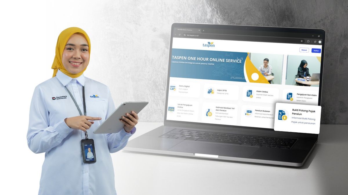 TASPEN 2025 SPT रिपोर्टिंग में रिलैक्सेशन के उपयोग का समर्थन करता है, पेंशन लाभार्थी TOOS के माध्यम से कटौती के सबूत तक पहुँच सकते हैं