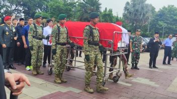Invited By Kopassus Troops, Doni Monardo's Body Arrives At TMP Kalibata