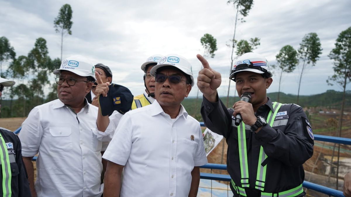 Dalam Pantauan Moeldoko Pembangunan Infrastruktur IKN Nusantara Sesuai Tahapan