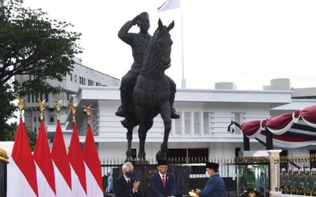 Karantina Selesai! Acara Pertama Jokowi Adalah Bertemu Prabowo Resmikan Tugu Api Semangat Indonesia