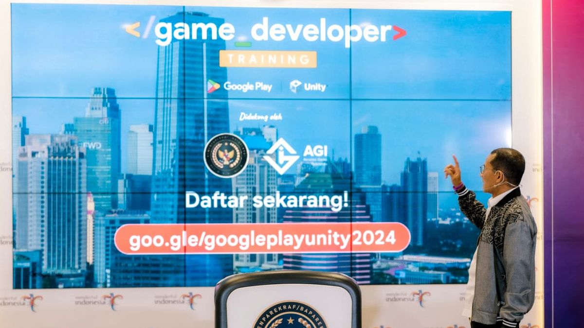 جاكرتا - دعما لإمكانات صناعة الألعاب ، تم افتتاح برنامج التدريب الرسمي لمطوري ألعاب Google Play × Unity