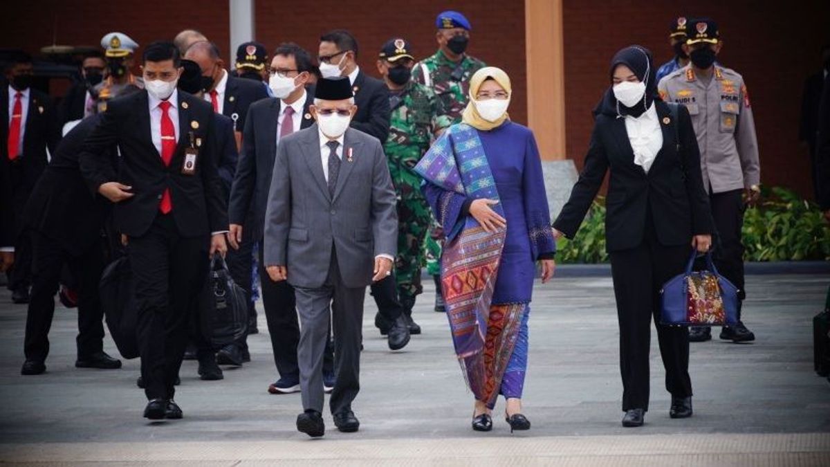 副总统马鲁夫·阿明（Ma'ruf Amin）在新加坡的存在对印度尼西亚侨民来说是如此特别