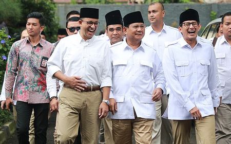 Prabowo Subianto Tunjuk Sandiaga Uno sebagai Cawapres dalam Memori Hari Ini, 9 Agustus 2018