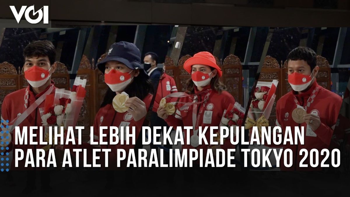 VIDEO: Kepulangan Para Atlet Paralimpiade Tokyo yang Membanggakan Indonesia