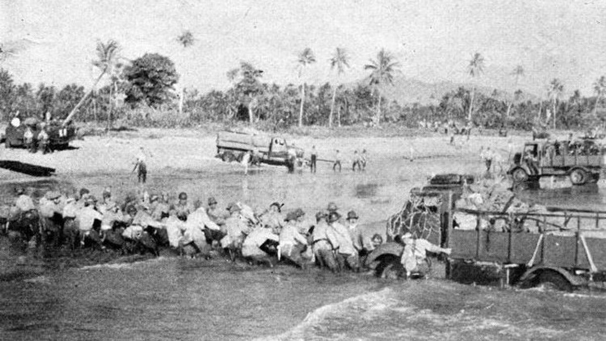 日本の群島侵攻:オランダの入植者は金の備蓄をすべて海外に移動するためにパニックに陥った