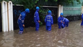 Jakarta Inondée Le 1er Janvier 2020