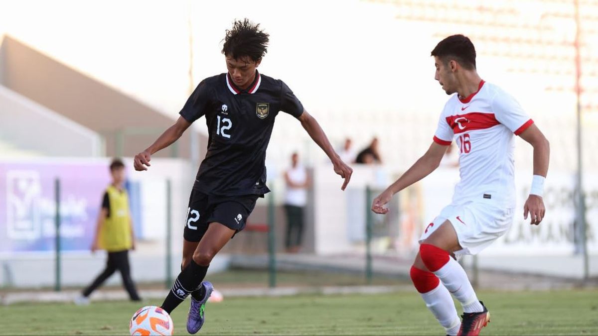 The U-20 Indonesian Team LOST 1-2 To Turkey, Shin Tae-yong: We Played Pretty Well