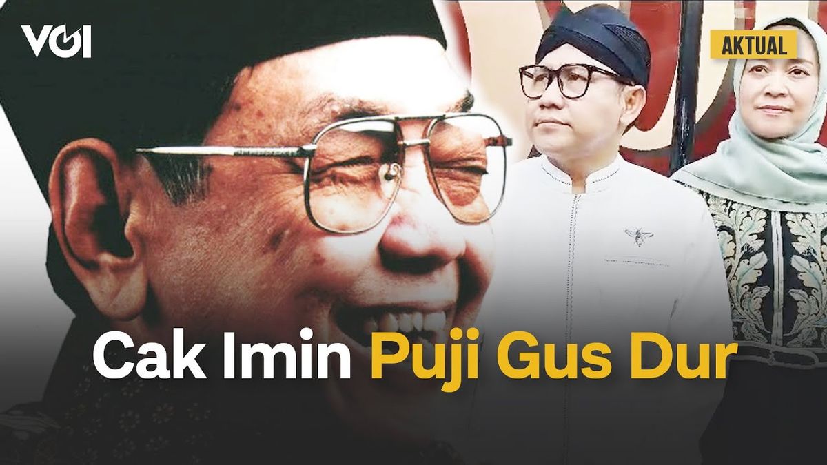 VIDEO: Cak Imin's Word, Gus Dur Is The Most Contextual Guardian