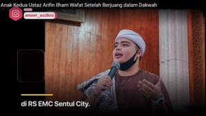 VIDEO: Pemakaman Anak Ustaz Arifin Ilham di Gunung Sindur, Dekat Makam Sang Ayah