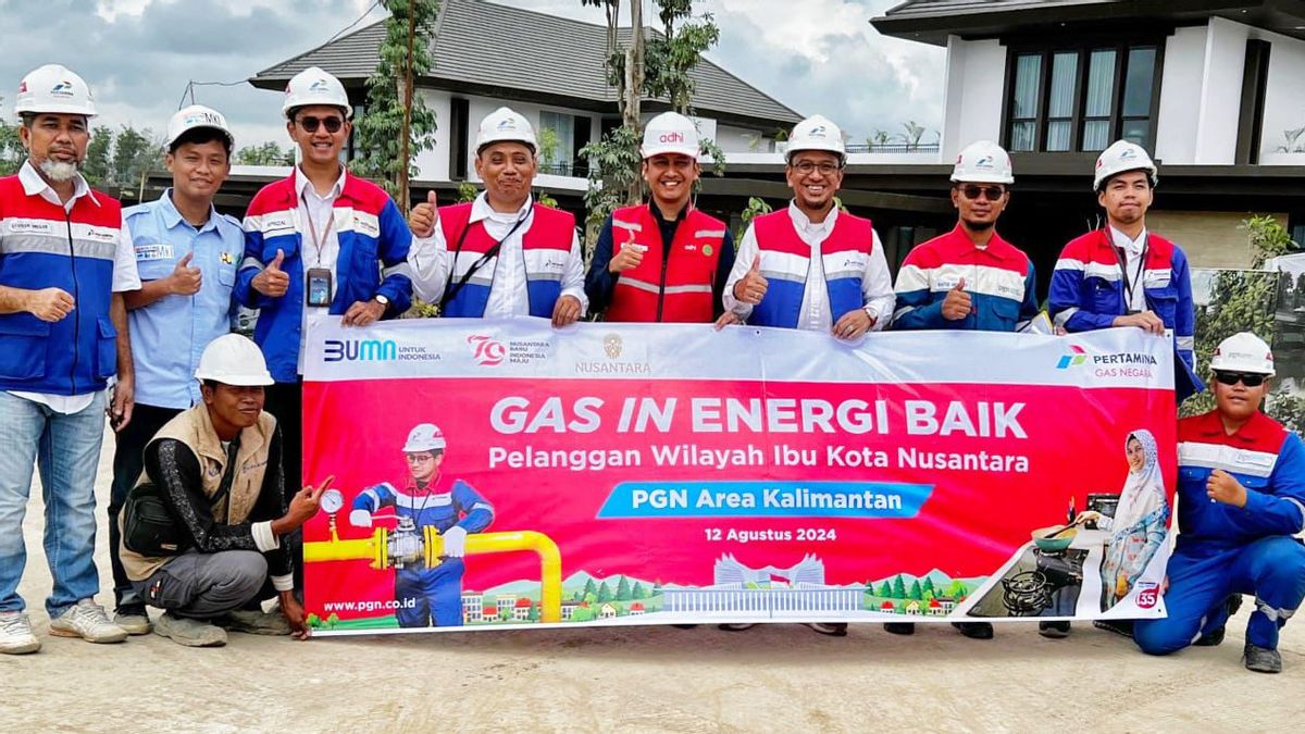 Ahead Of The 79th Anniversary Of The Republic Of Indonesia, PGN Distributes Natural Gas At IKN