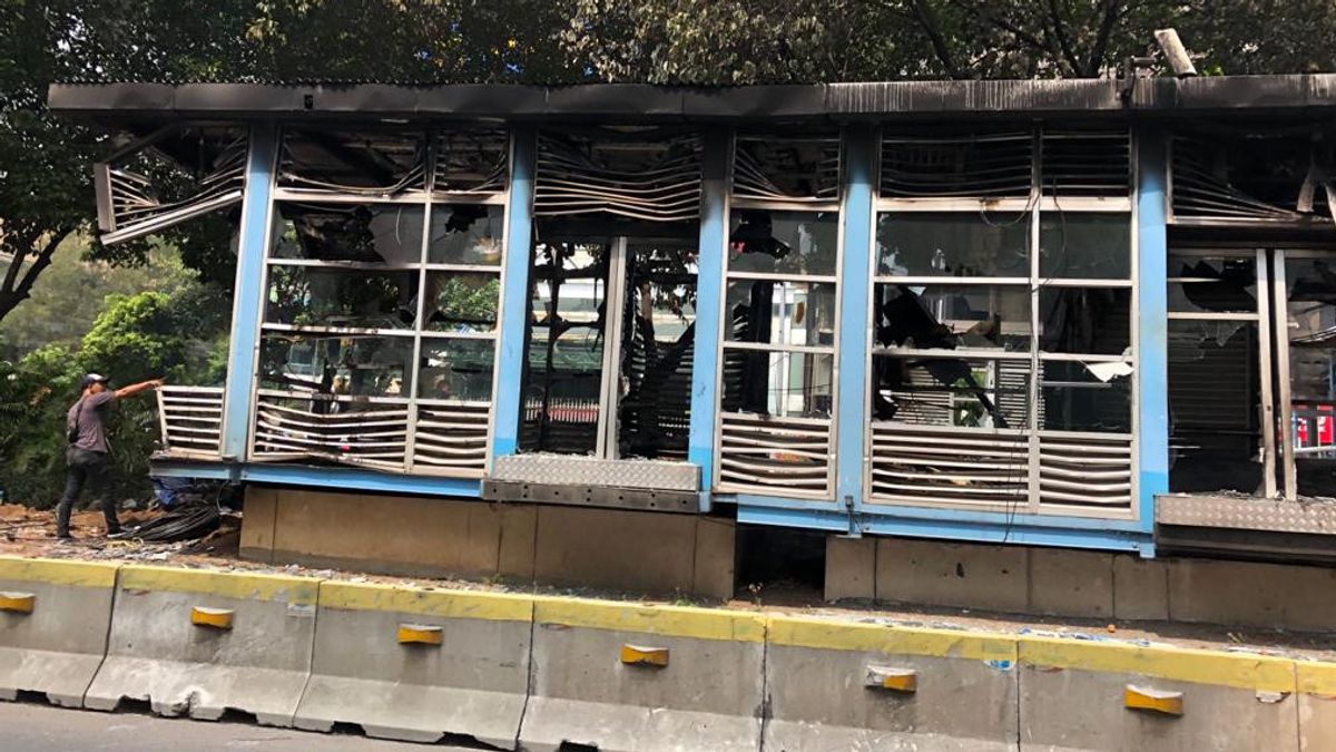 抗议活动引乱，雅加达 34 个公共设施被暴徒破坏