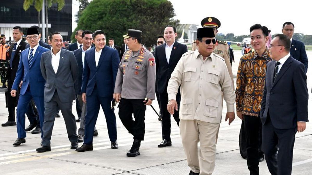 Prabowo Titip Pesan ke Gibran Sebelum Lawatan ke Arab Saudi-Brasil