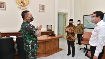 KSAD Temui Wapres Ma’ruf Amin Bahas Strategi Keamanan Papua