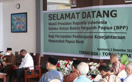 Audiensi dengan Bupati di Papua, Wapres Terima Saran Pembentukan Provinsi Baru Bomberai Raya