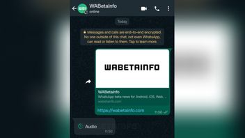 中央WhatsAppはワン再生オーディオ配信機能を開発
