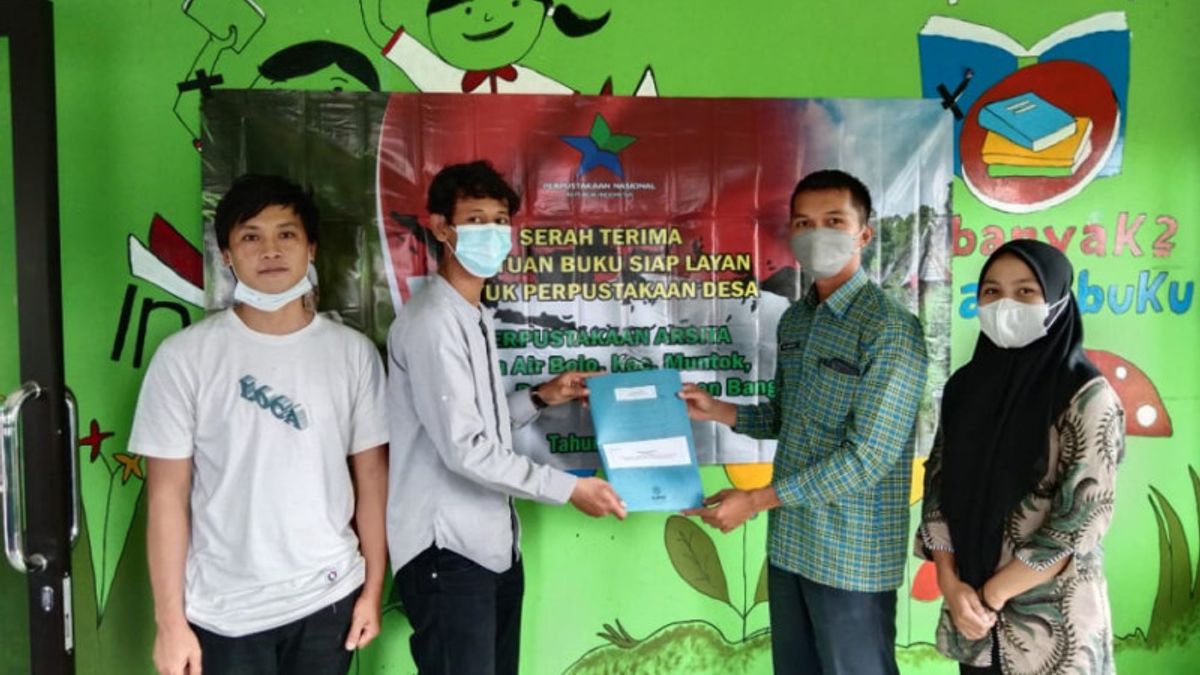 Perpusnas Distribusikan 3.500 Buku ke Perpusdes di Bangka Barat