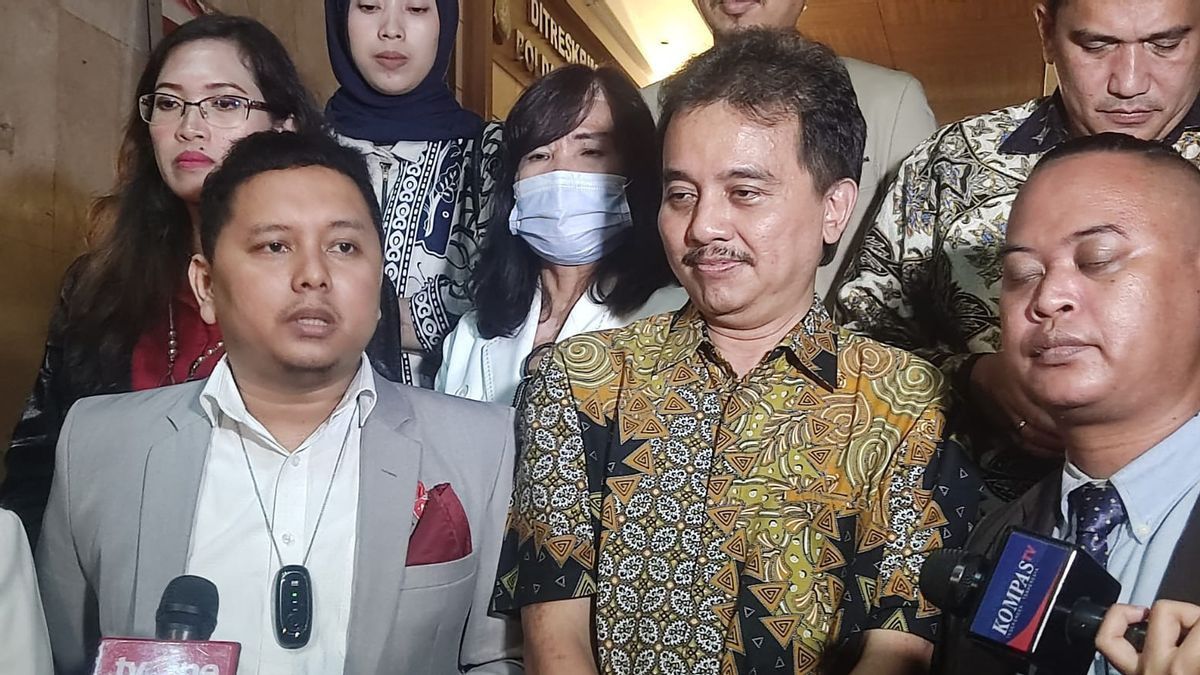 Police Regarding Microphone Slander, Roy Suryo Says The Legal Team Is Starting To Move