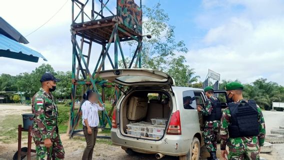 150 Kacer Birds Try To Be Smuggled Into Malaysia, Stored In 15 Basket Boxes