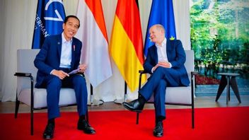 与总理奥拉夫·肖尔茨（Olaf Scholz）会面，佐科威总统希望德国成为潜在的474千兆瓦新能源和可再生能源的加工合作伙伴