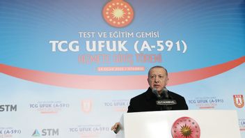 Sukses Bikin Peluncur Vertikal Kapal Perang Lokal Gantikan Produk Asing, Presiden Erdogan: Kami Sekarang Mandiri