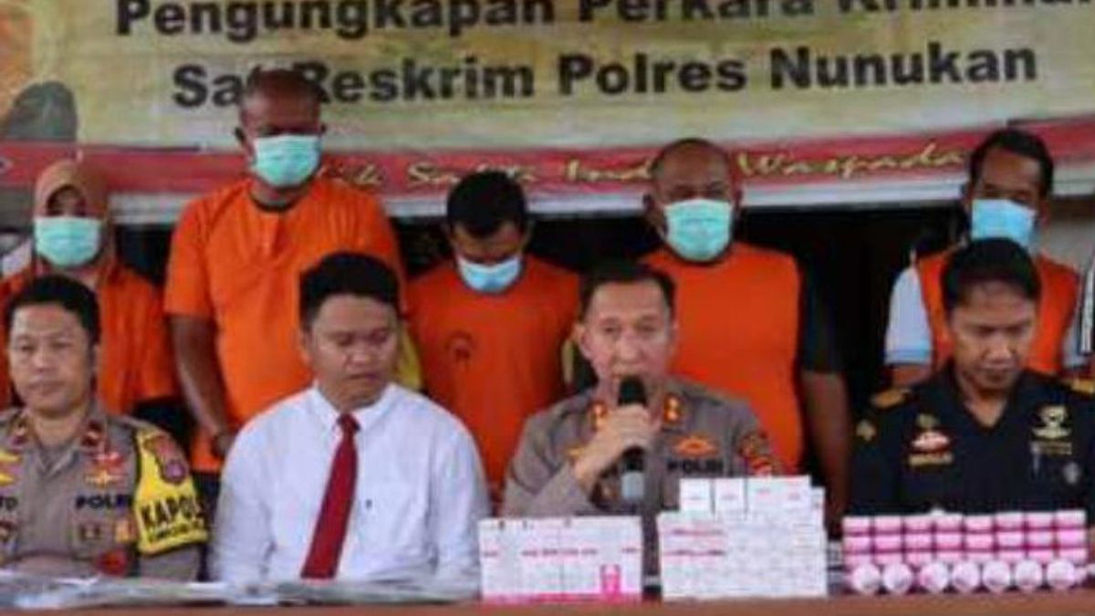 Nunukan Police Arrests Human Trade Perpetrators