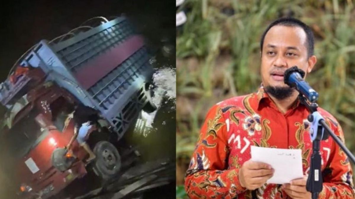 Acting Governor Of South Sulawesi Immediately Build New Bridge That Collapsed In Luwu