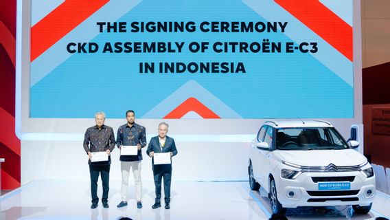 Pada Momen GIIAS 2024, Citroën Umumkan Produksi Ë-C3 CKD Indonesia dengan Total Investasi Rp381 Miliar