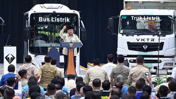 새로운 국립 녹색 산업의 징후, 프라보 쑤비안토 대통령이 전기 상용 차량 조립 공장을 공식 개통