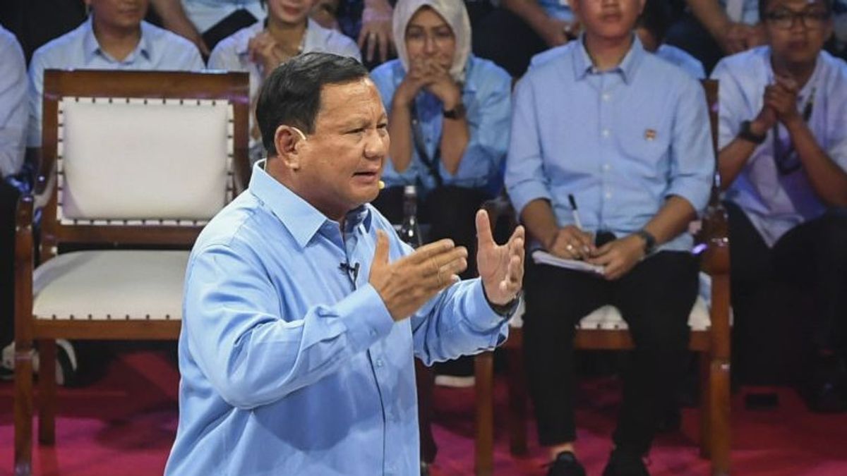 Debate Of Perdana Presidential Candidate, TKN : Prabowo's Language Is Easy To Understand, Not Slaughtering People