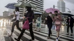 Cuaca Jakarta Kamis 11 September, Hujan Merata dari Siang hingga Malam