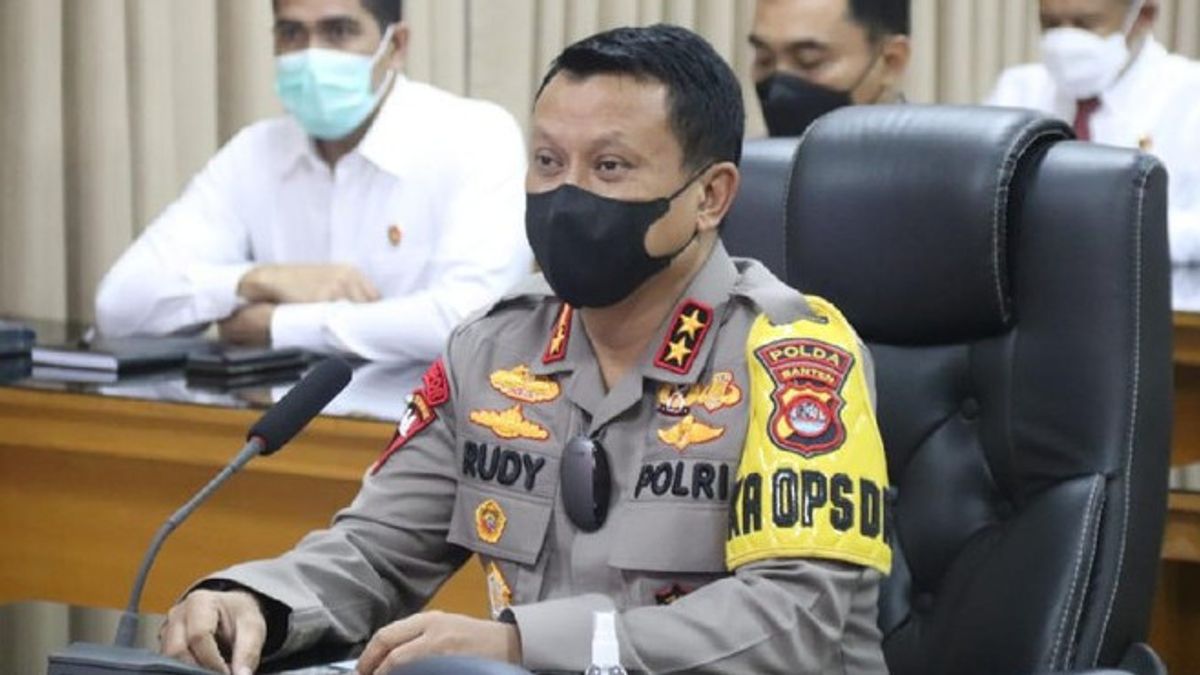 Firmly, Banten Police Chief Issues Orders For Officers, Drug Dealers And Dealers Must Be Impoverished To Be Discouraged