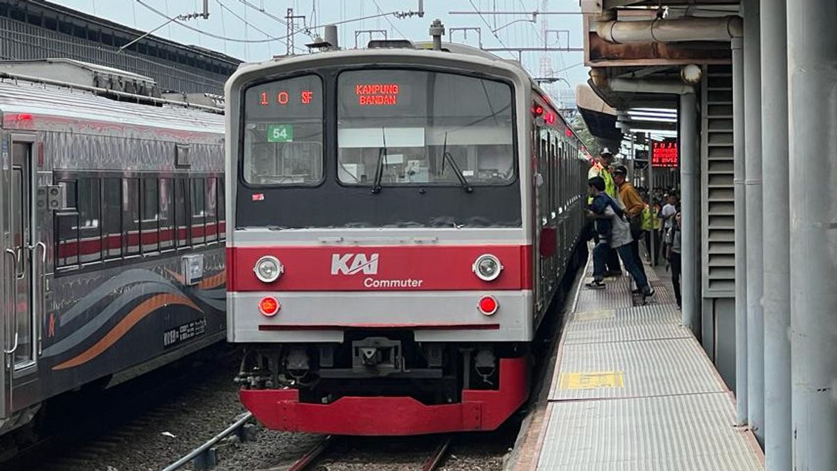 Le volume d’utilisateurs de la ligne de commutère Jabodetabek Nyaris traverse 1,15 million de personnes par jour