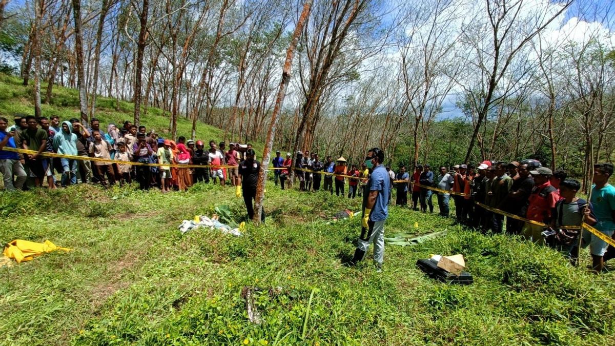 Dua Mayat di Kebun Karet Cijaku Dibunuh dengan Sadis, Korban Sempat Diracun Pakai Kopi Tapi Masih Hidup